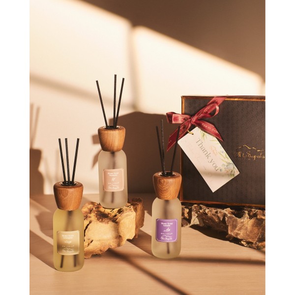 Home Scent Gift Set, 3x60ml Home Scents (Eucalyptus, Lavender, Lemongrass)